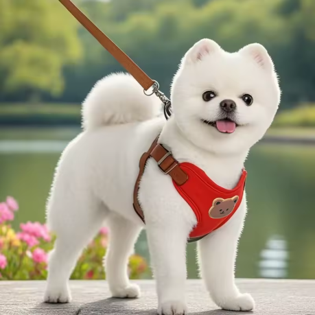 bords lac harnais pour petit chien