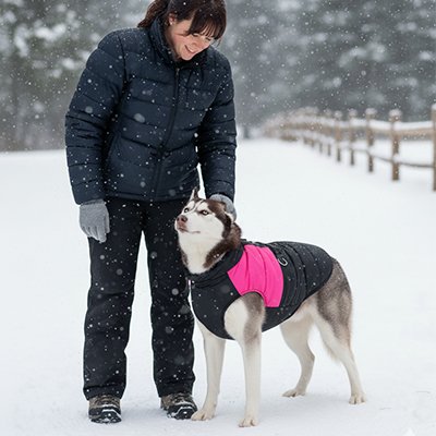 Manteaux pour chien confortables moelleux