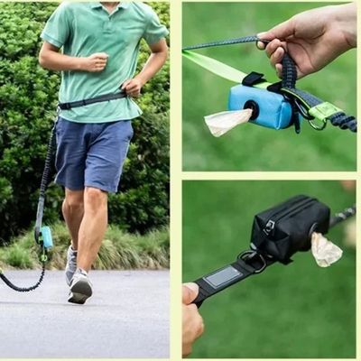 Poobag distributeur sac a crotte laisse canicross