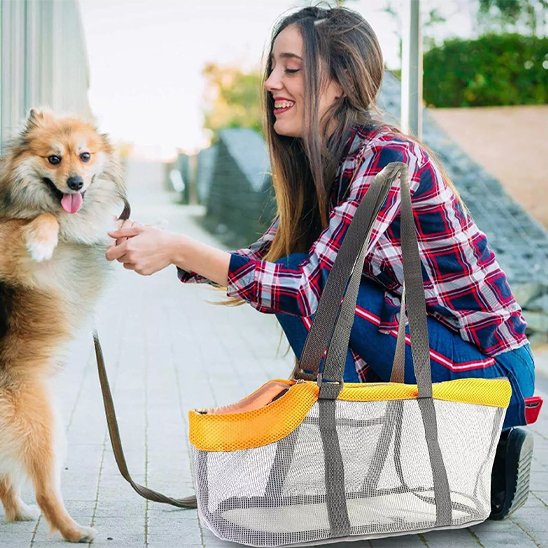 Sac de transport pour chien fermeture éclairs