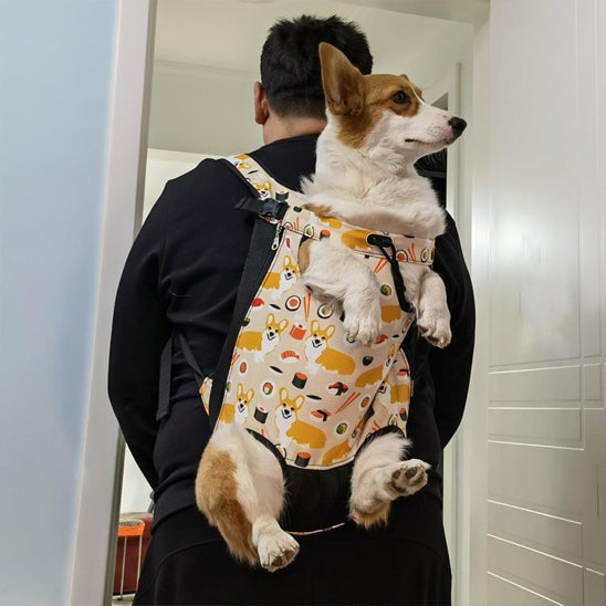 Sac ventral chien couleur gorgi B imprimer