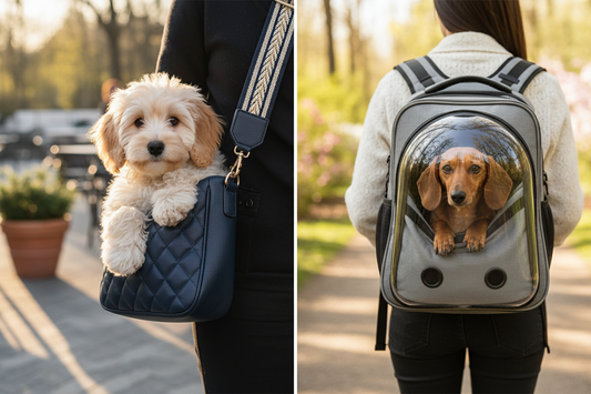 sac à dos ou sac de transport chien