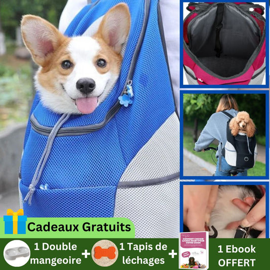 Sac à dos de transport pour chien I Dog carrier backpack™