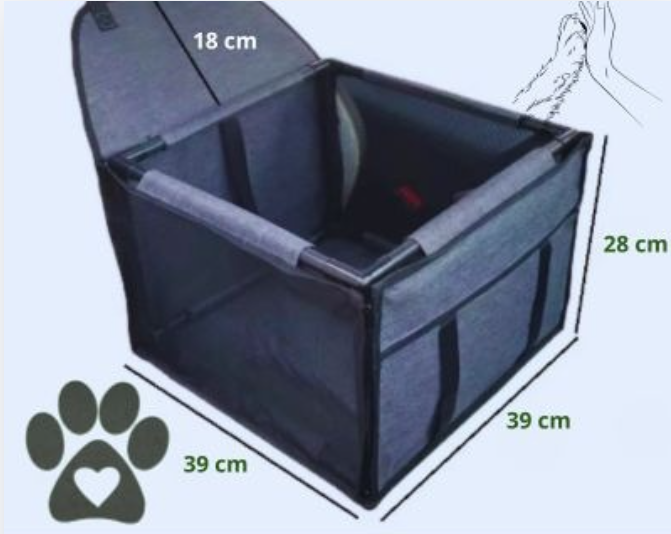 Descriptif siège auto pour chien