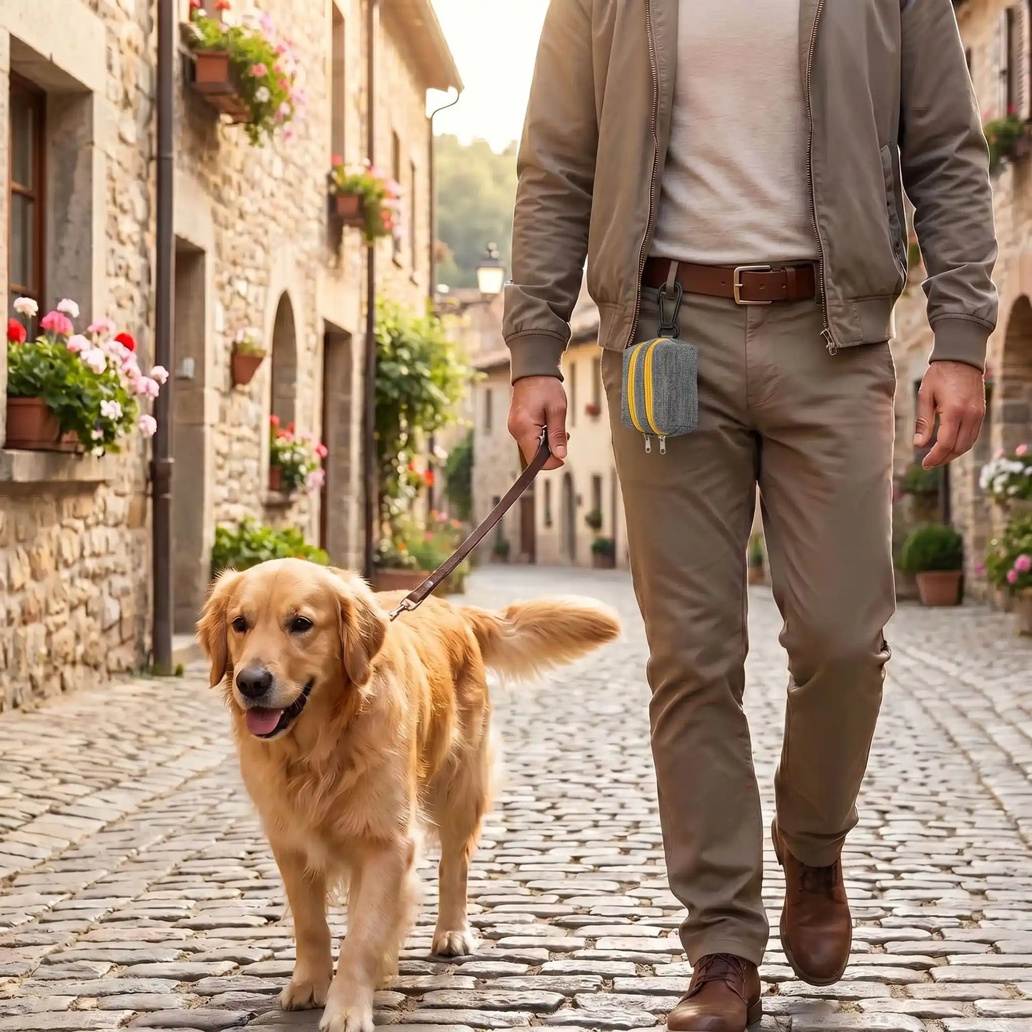 Pawdog attachée ceinture distributeur de sac à excrément