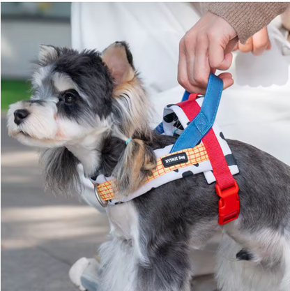 WoufStyle poignée dorsale harnais pour chien
