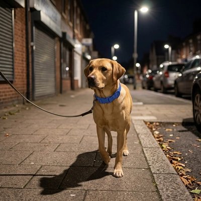 Balade nocturne Collier pour Chien