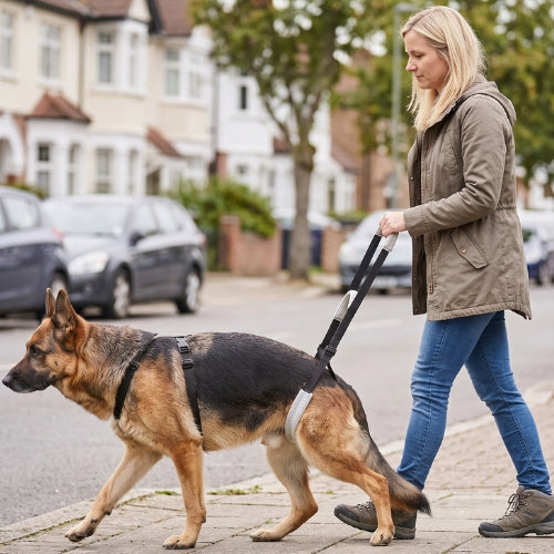 Balade ville berger allemand harnais de soutien pour chien