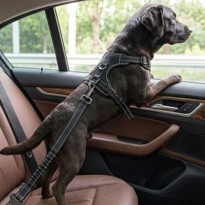 BarkBelt Ceinture de sécurité pour chien réfléchissante