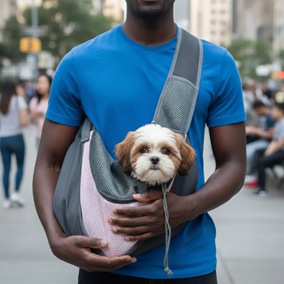 BelleTruffe Sac de transport pour Chien style banane