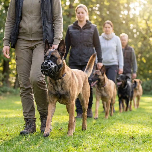 Muselière silicone pour chien Confortable & Sécurisé | UrbanSnout™