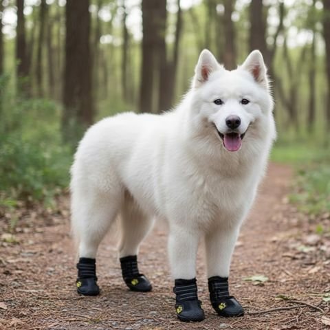 Berger Suisse Chaussure pour Chien noir