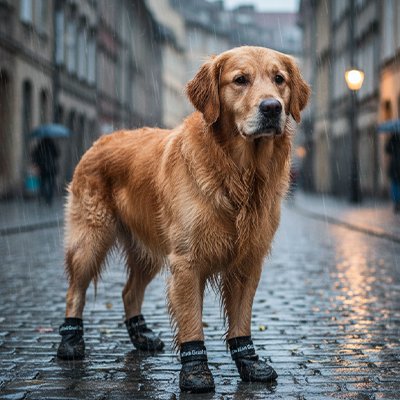 Bottes pour chien confortable