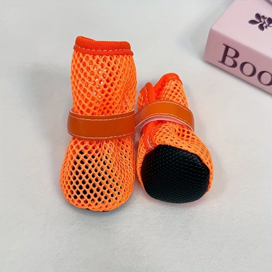 Chaussures chien​ semelle antidérapante noir