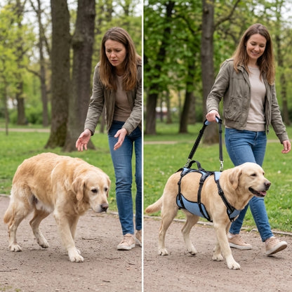 Chien avec harnais sans harnais de levage pour chien