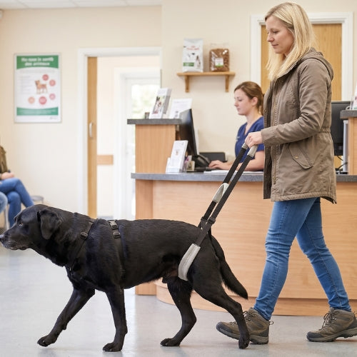 Chien vétérinaire harnais de soutien pour chien