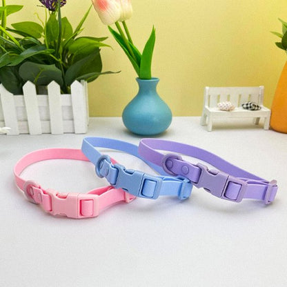 collier chien pvc trois couleur