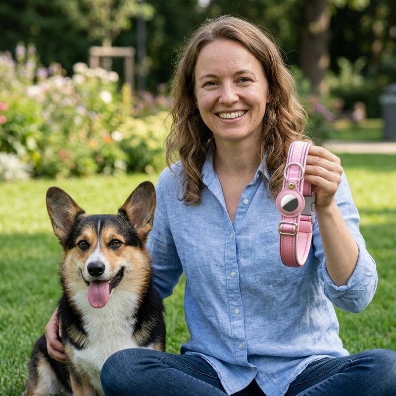 Collier Chien réfléchissant et traqueur