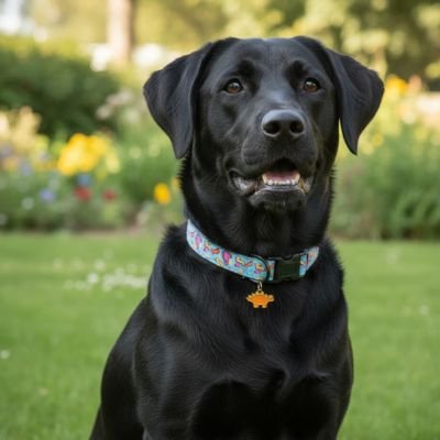 Collier chiot ajustable design