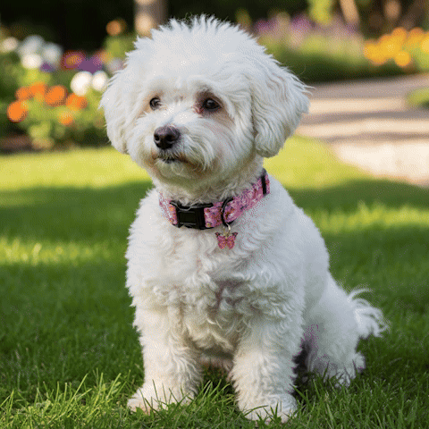 Collier chiot vidéo couleurs