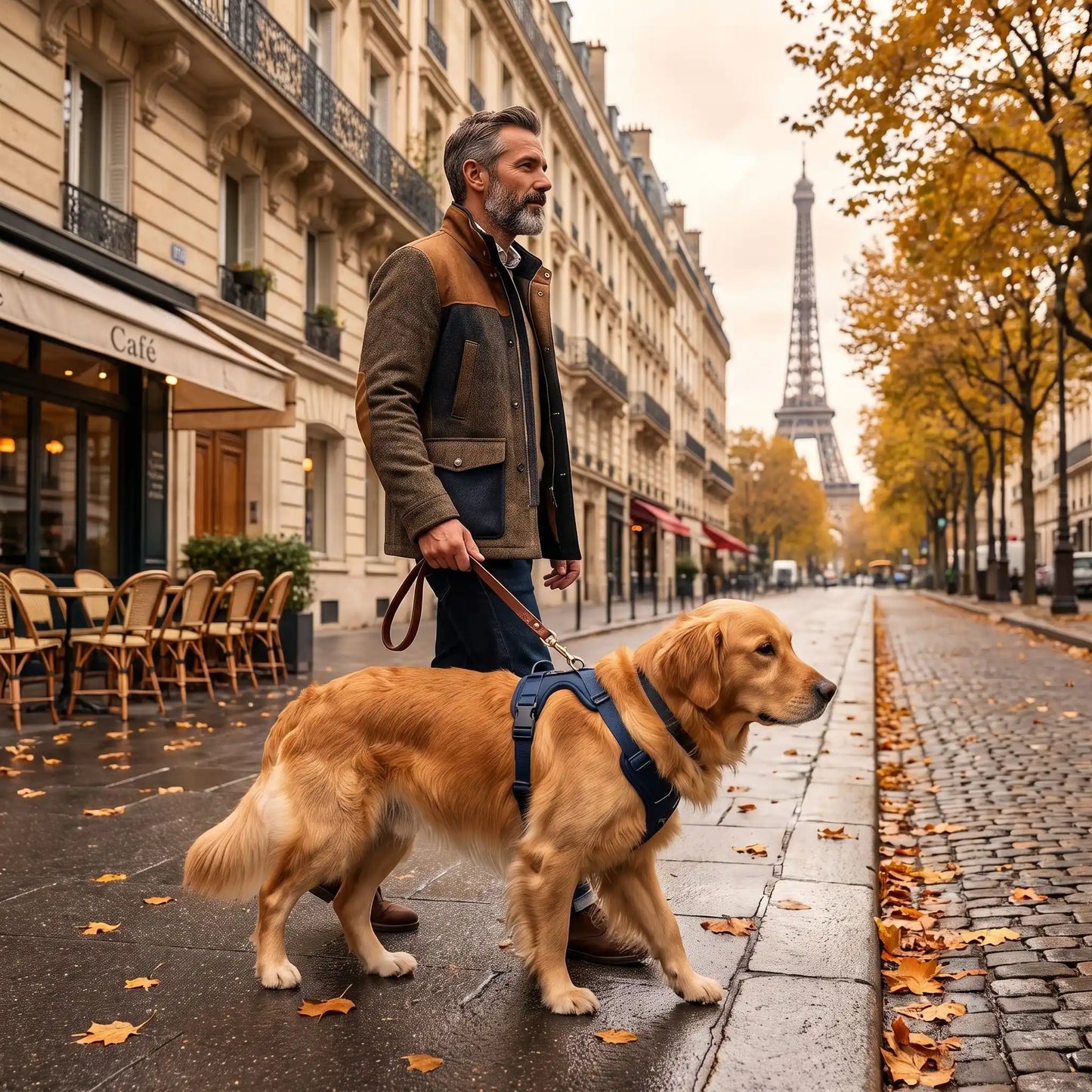 confort+ chien marche trottoirs paris harnais pour chien