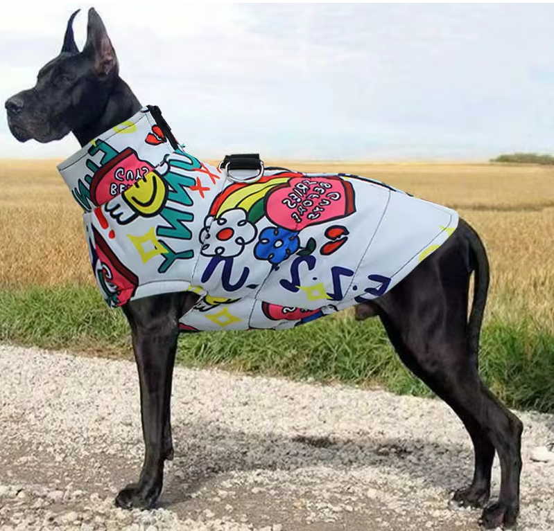 Confortable imperméable pour chien design