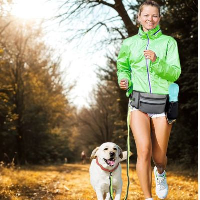 croc poket jogging en foret sac de taille d entrainement pour chien