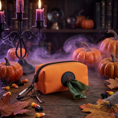 Distributeur de sac à crotte décor halloween