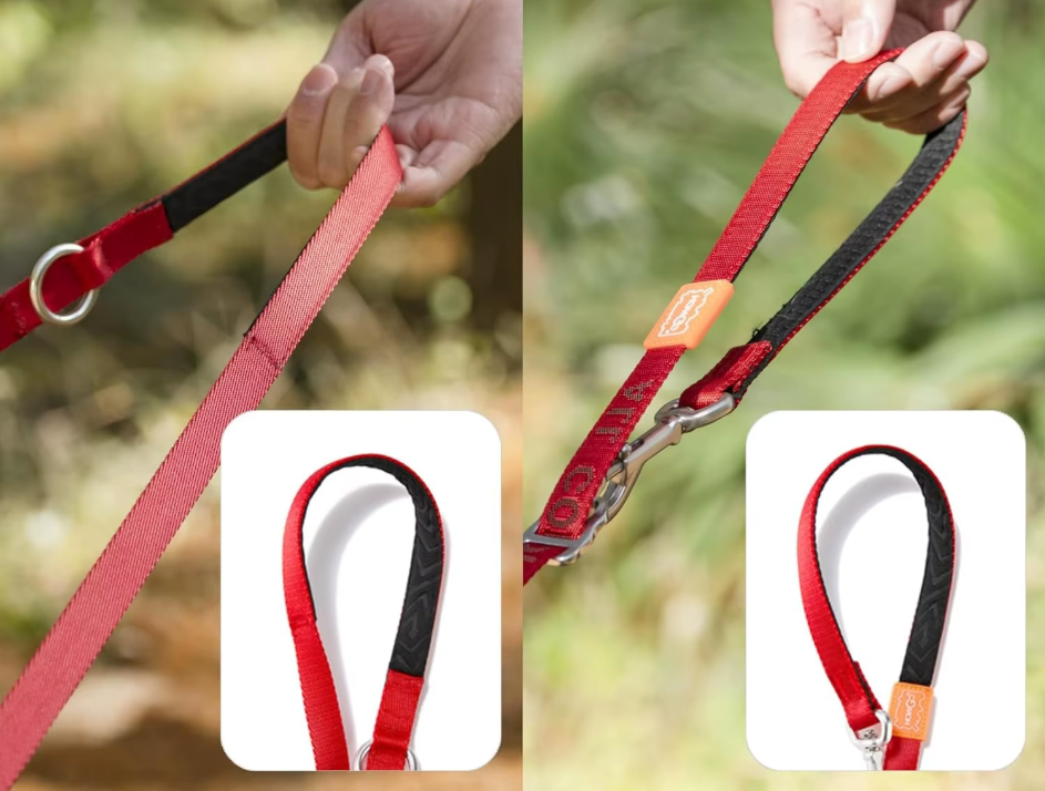 Ergowalk laisse rouge bandouiliere chien 