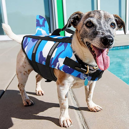 Gilet de sauvetage chien flottant ajustable