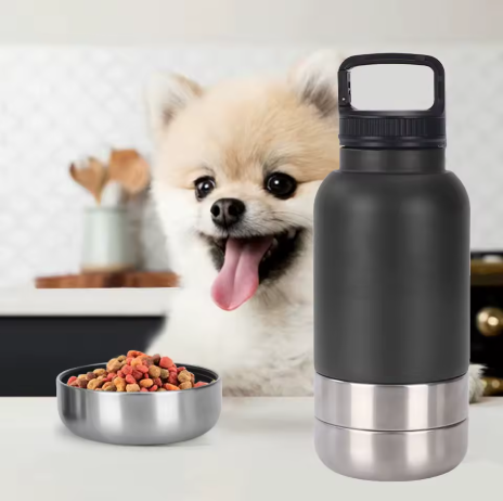 gourde chien 3 en 1 noir