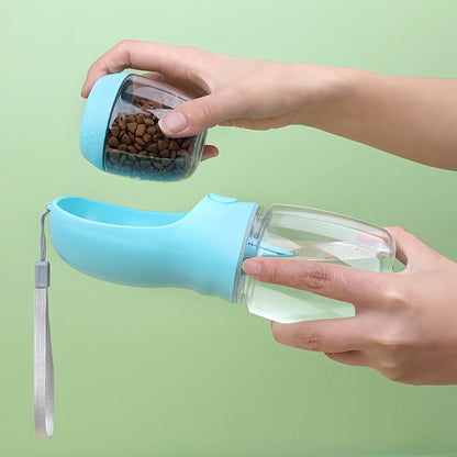 Gourde pour chien / Gourde eau et gourmandise