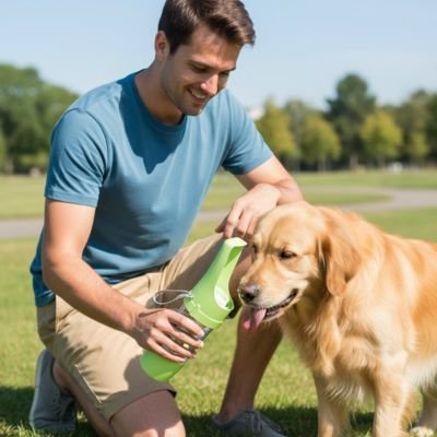 Gourde pour Chien portable