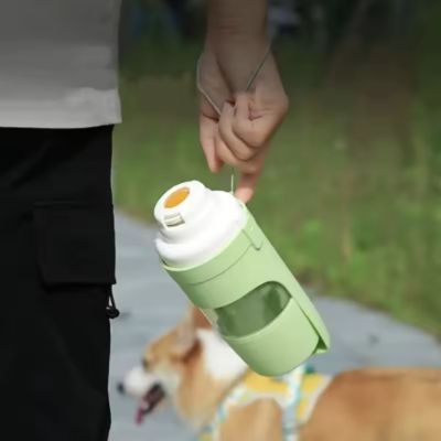 Gourde pour Chien voyage vert