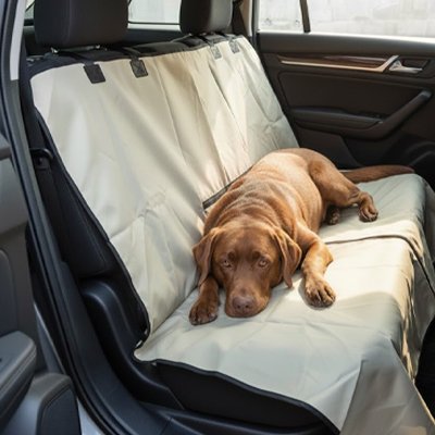 Housse voiture chien résistante      