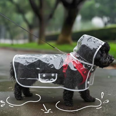Imperméable pour chien​ déperlant