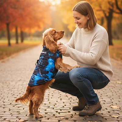 Imperméable pour chien​ hautement déperlant
