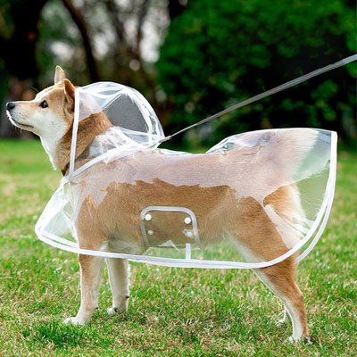 Imperméable pour chien​ ajustable