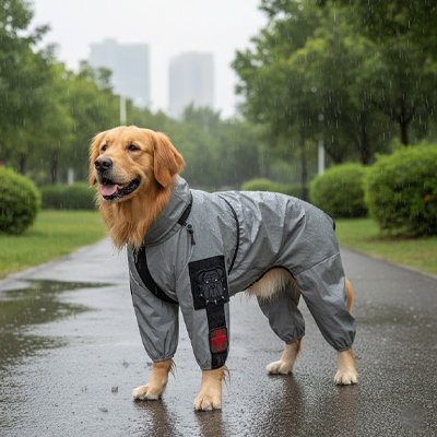 Imperméable pour chien​ léger et respirant