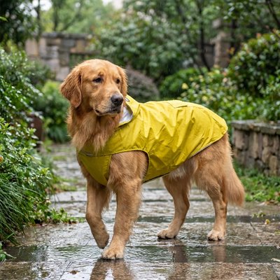 Imperméable pour chien​ protégeant de la pluie et du vent