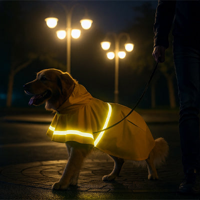 impermeable pour chien reflechissant