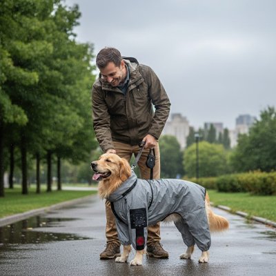 Imperméable pour chien​ respirant et confortable