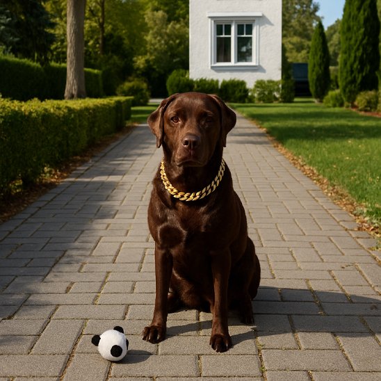 labradors gourmette collier pour chien