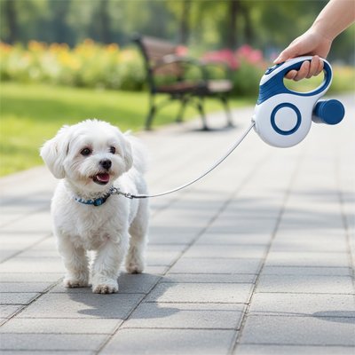 Laisse enrouleur chien promenade en toute liberté