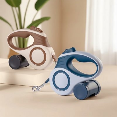 Laisse enrouleur chien sécurité au quotidien