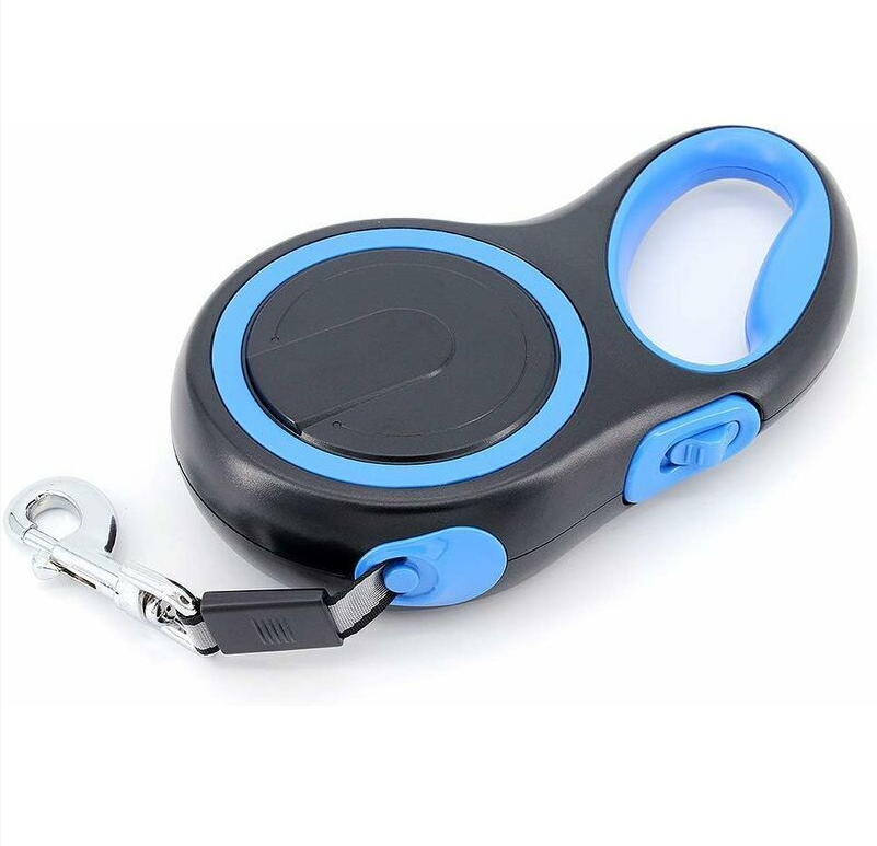 laisse pour chien bleu seul