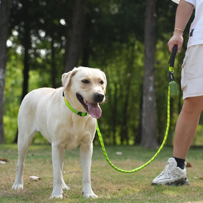 laisse pour chien robuste verte