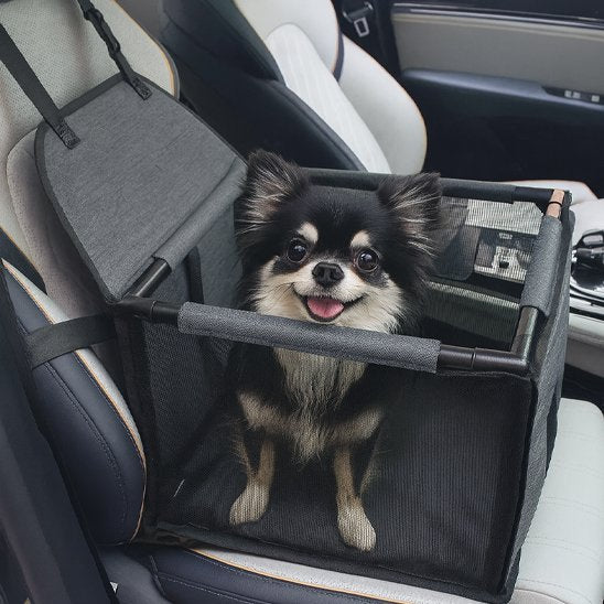 L'AutoCopilot Siege auto pour chien gris foncés 