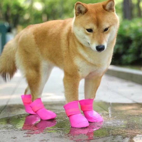 le découvre ces nouvelle chaussure chien