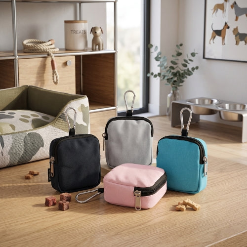 Le sac de friandises pour chien quatre couleur